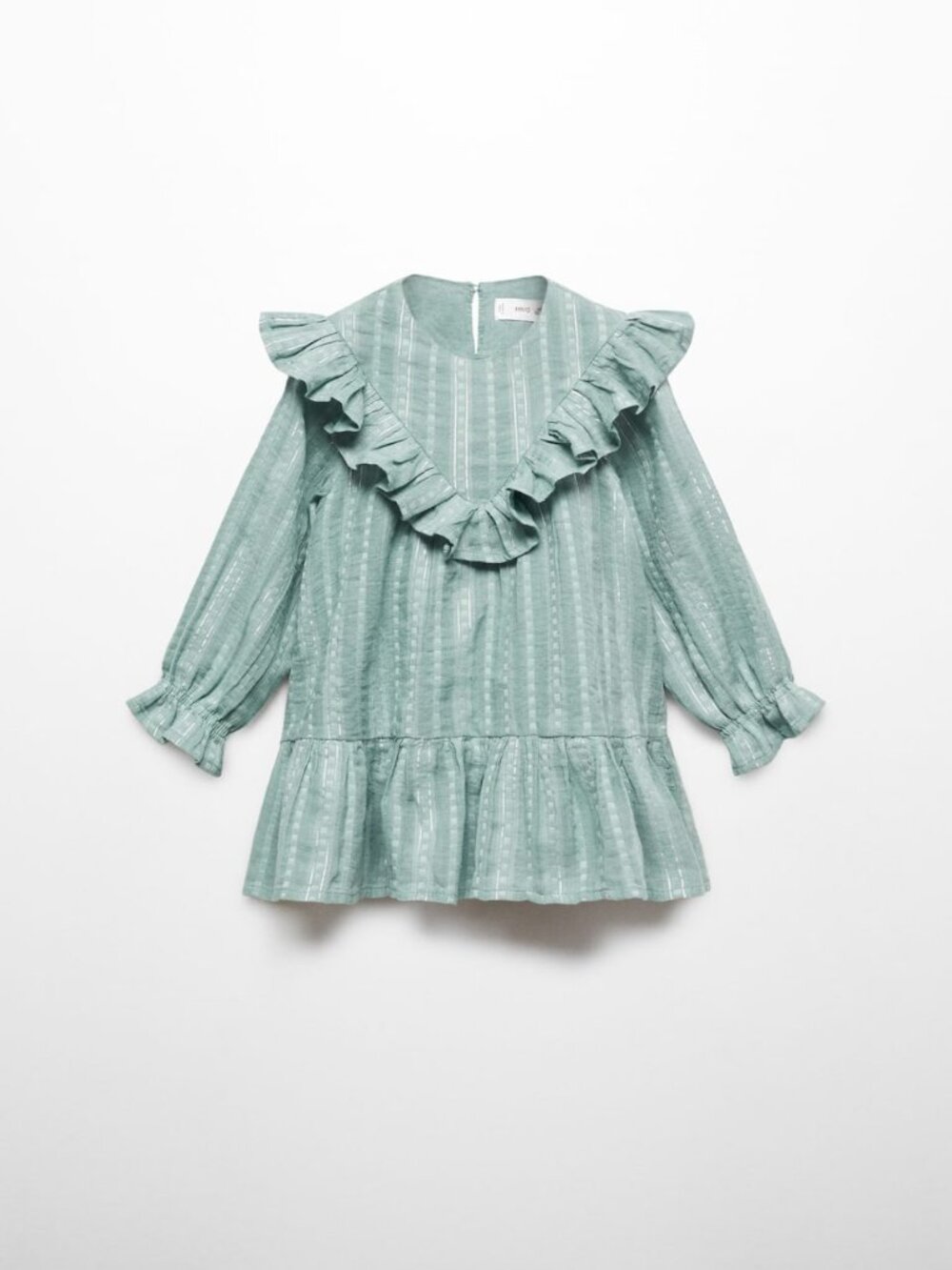 Mango Girls Frill cotton dress 4-5 Years